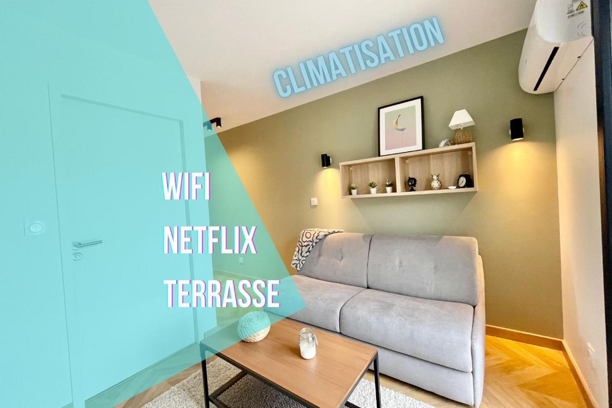 Appartamento Le Flachet - Climatisation - Wifi Villeurbanne Esterno foto